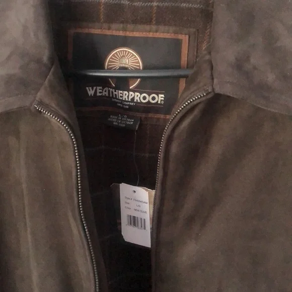 NWT WeatherProof Olive Jacket - Picture 2 of 6